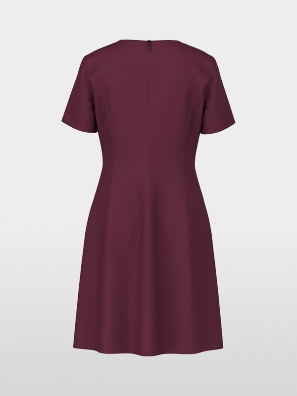 Stretch viscose mini dress
