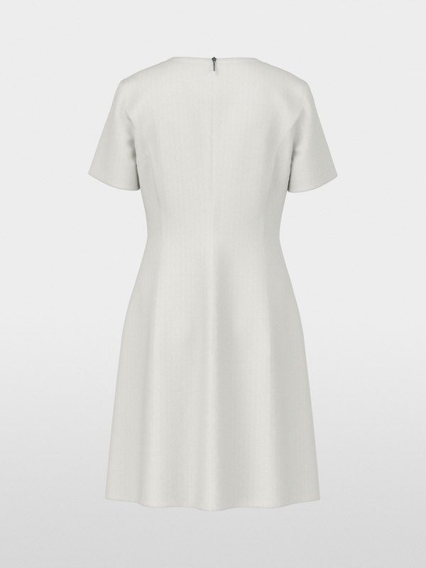Stretch viscose mini dress