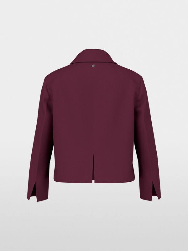 Stretch viscose short jacket