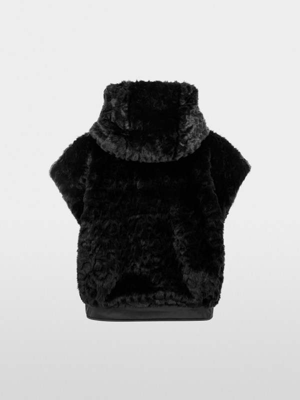 Cosy faux fur waistcoat