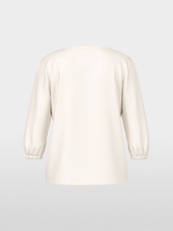 Silk blouse with 3/4 sleeves