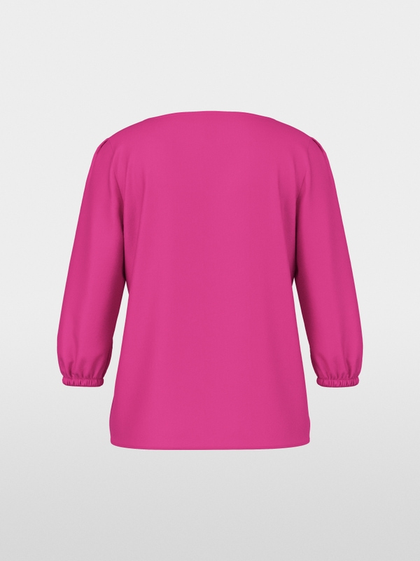 Silk blouse with 3/4 sleeves