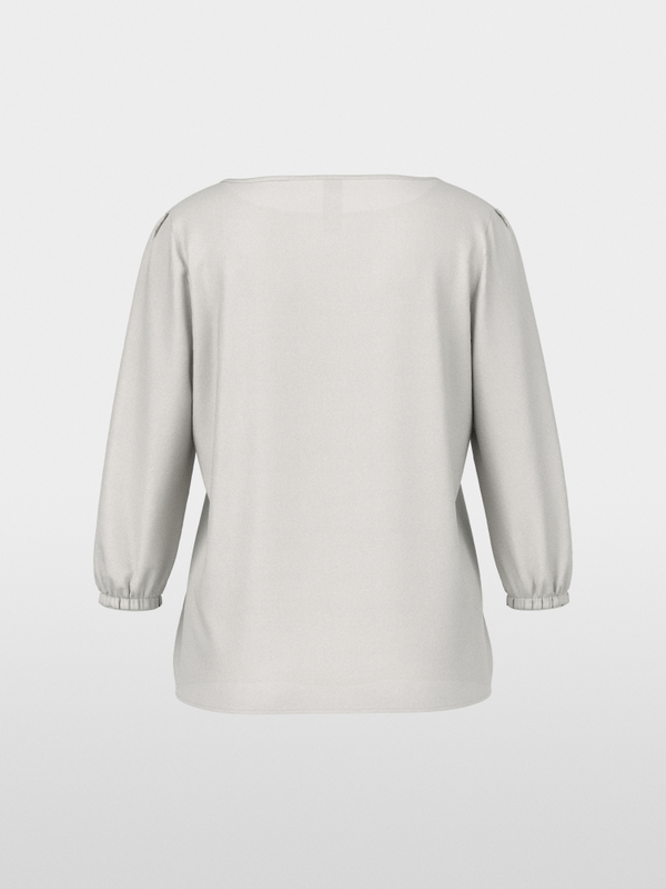 Silk blouse with 3/4 sleeves