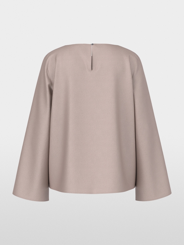 Flowing silk blouse