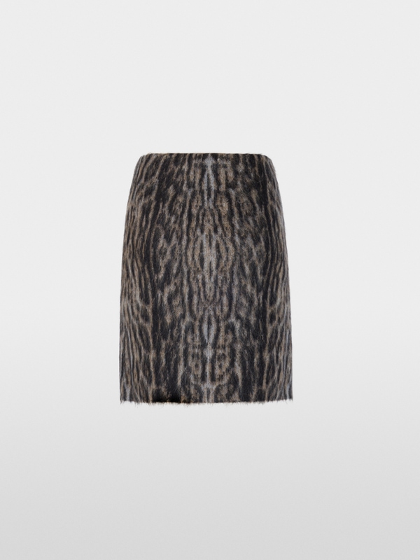 ‘Knitted in Germany’ ozelot skirt
