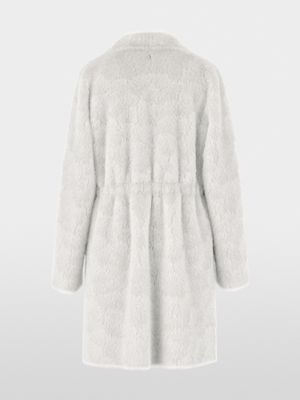 Luxurious faux fur coat