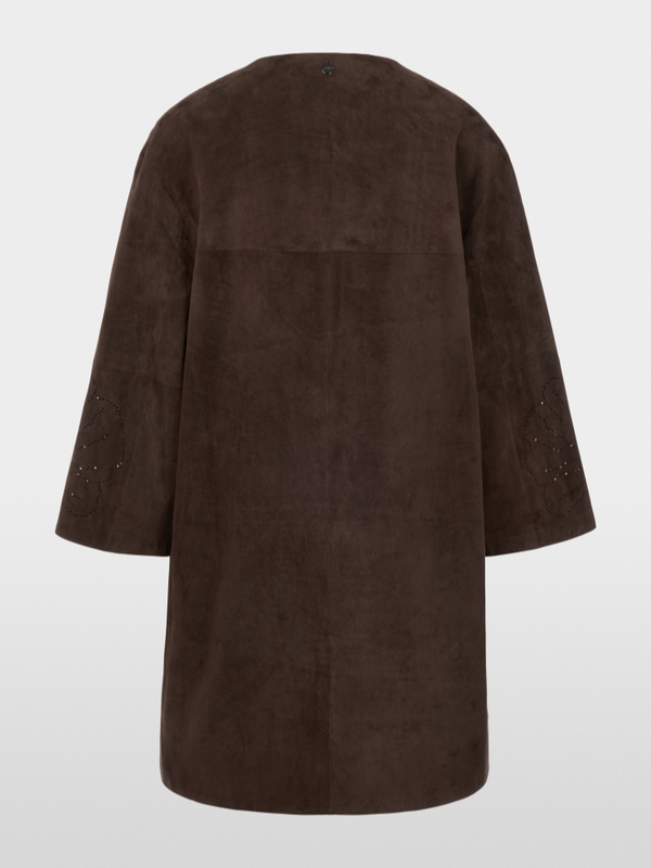 Suede coat