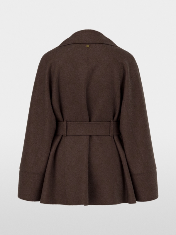 Short wool coat