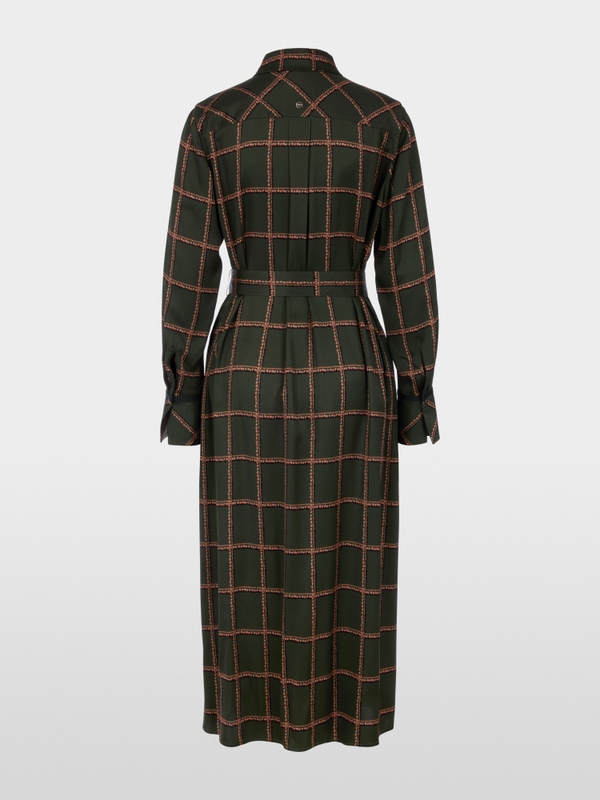 Printed viscose dress