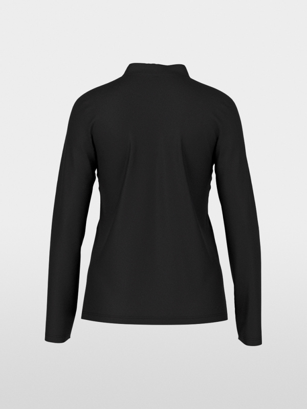 T-shirt à manches longues avec détails en soie