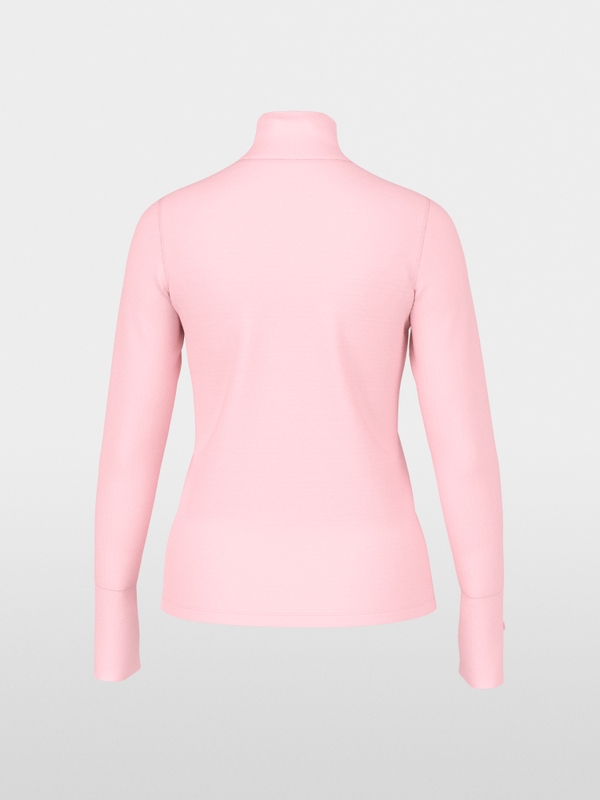 Basic shirt with stand-up collar