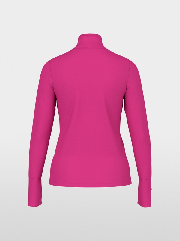 Basic shirt with stand-up collar