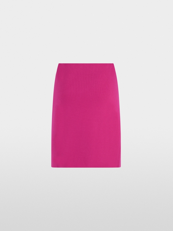 Fine-knit mini skirt Knitted in Germany