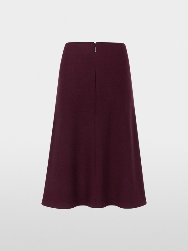 ‘Knitted in Germany’ boiled wool skirt