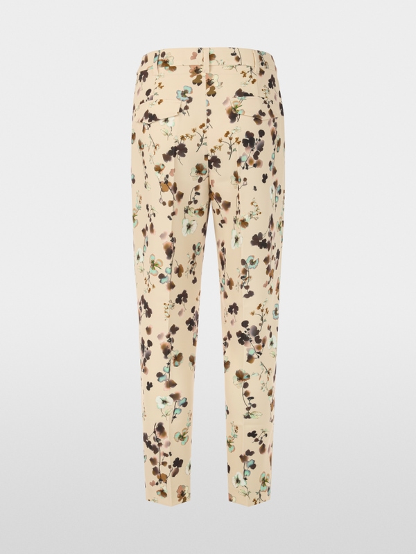 Faqus floral print trousers