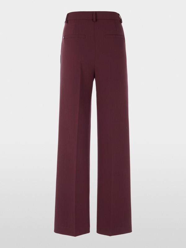 WARRI wide-cut trousers with pleats
