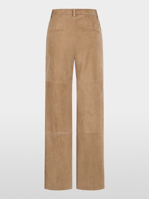 WARRI suede trousers