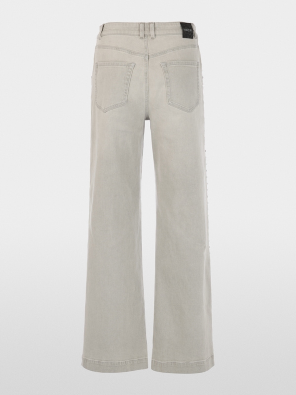 WARRI wide jeans with stud detailing