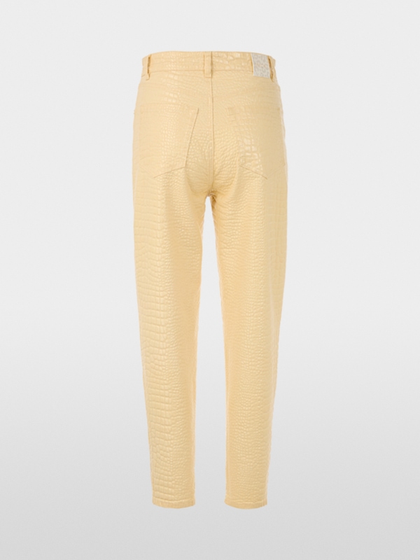FEURA crocodile effect jeans