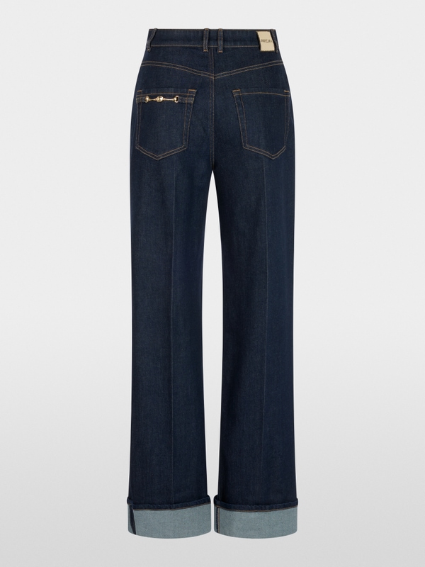 WARRI jeans with contrast stitching