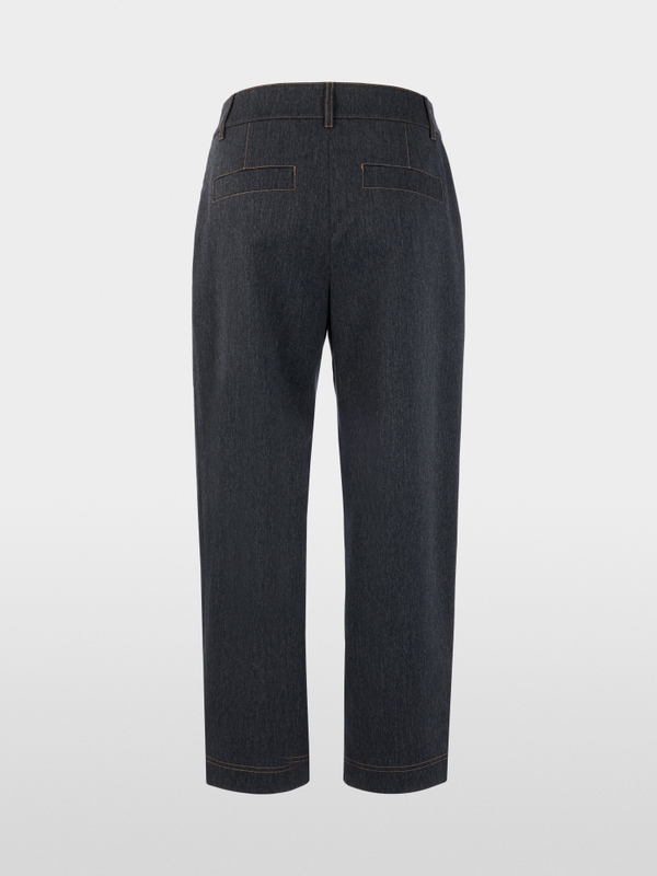 WELS wide fit pleated trousers