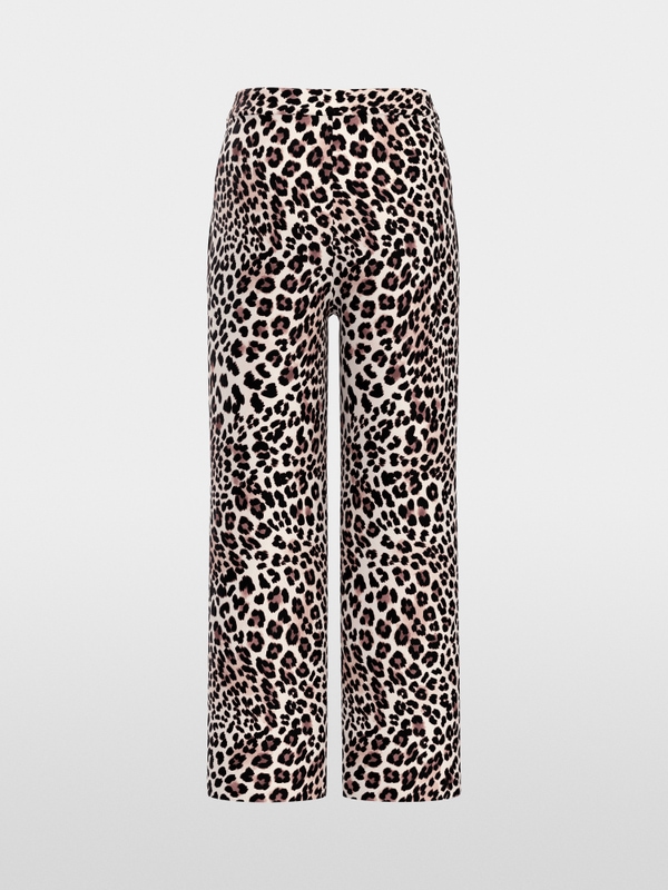 WUKARI wide fit fabric trousers