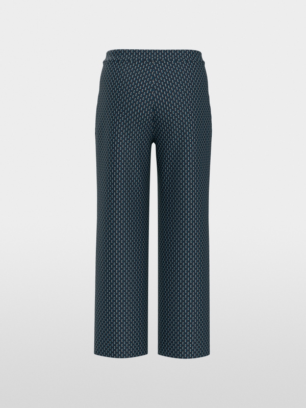 WUKARI wide fit fabric trousers