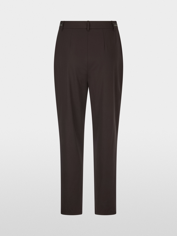 FAQUS feminine fit fabric trousers