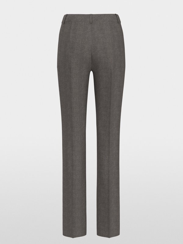 FENDOU feminine fit fabric trousers