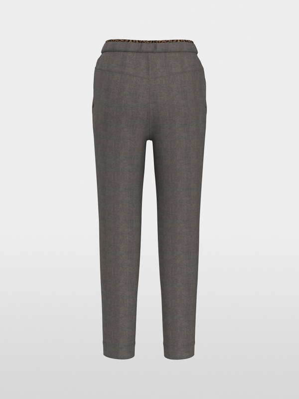 RHODOS relaxed fit pull-on trousers