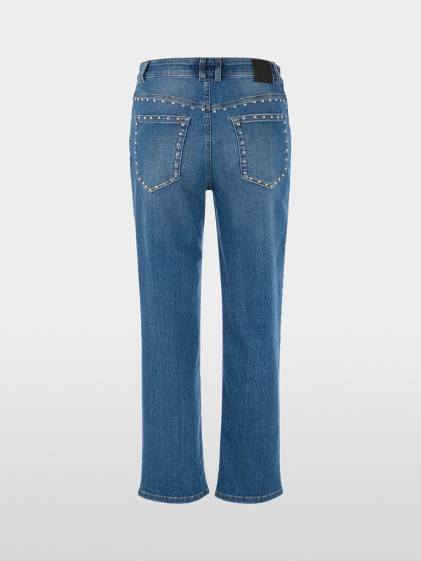 ROHA relaxed fit jeans with studs