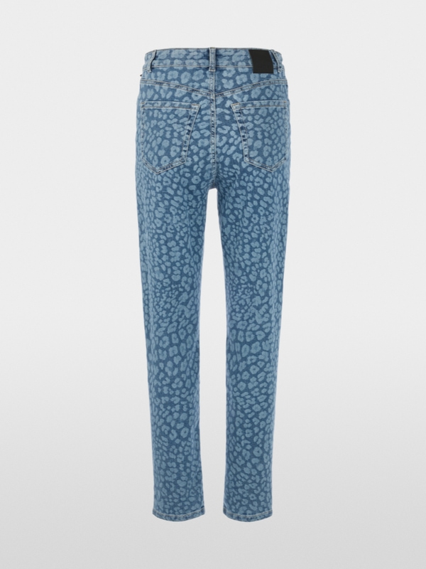 FEURA feminine fit leopard print jeans