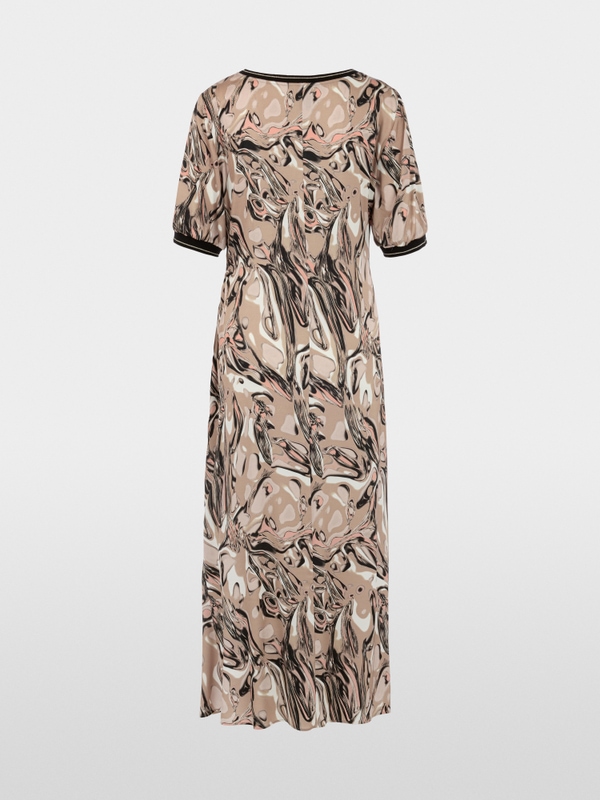 Robe longue imprimée