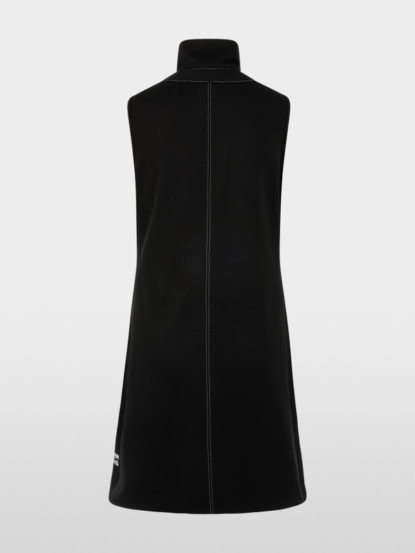 ‘Knitted in Germany’ half-zip dress