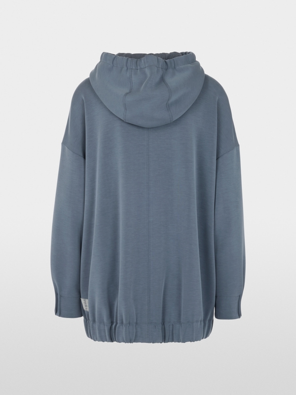 Oversized jersey jacket