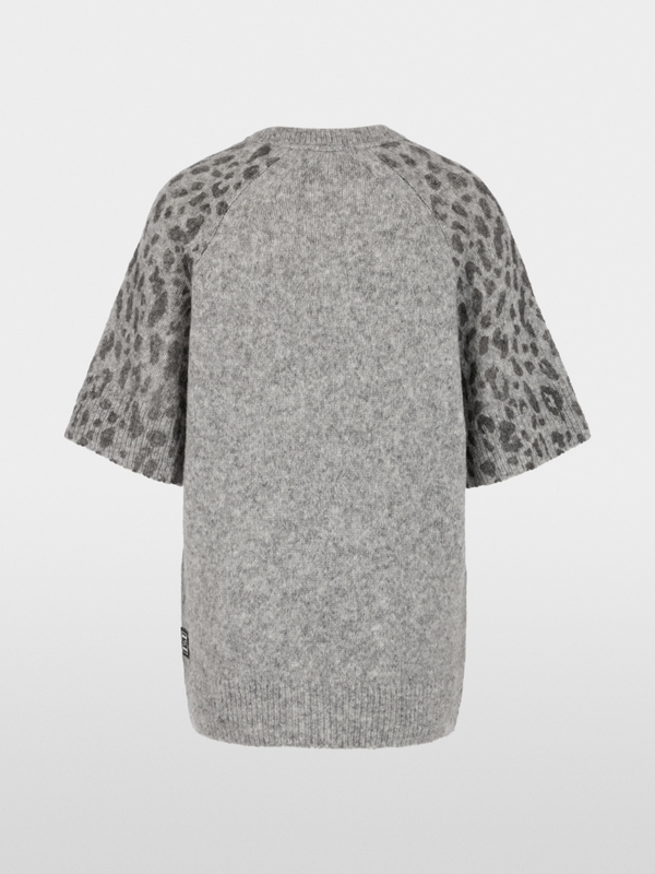 ‘Knitted in Germany’ long jumper