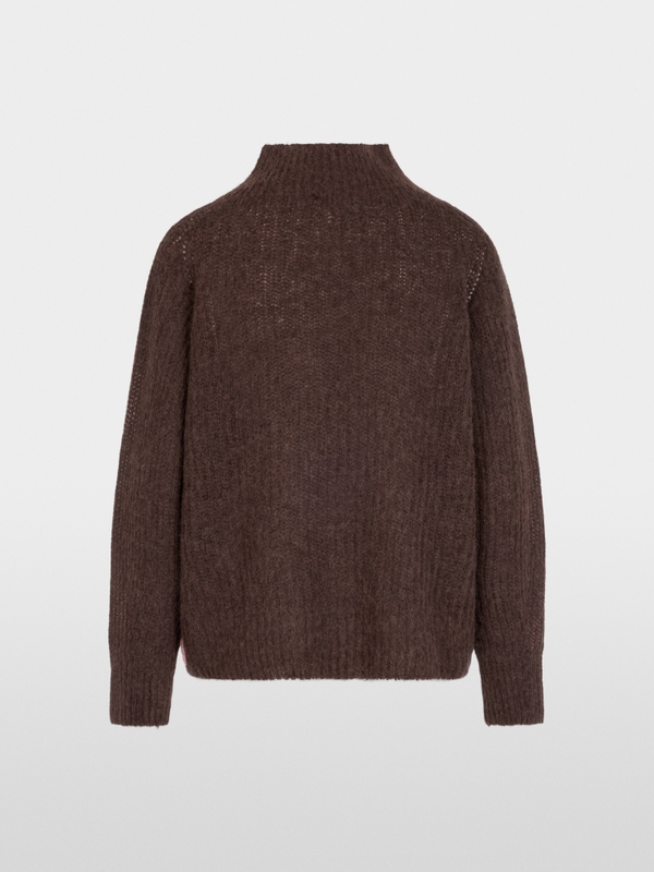 ‘Knitted in Germany’ leo print jumper