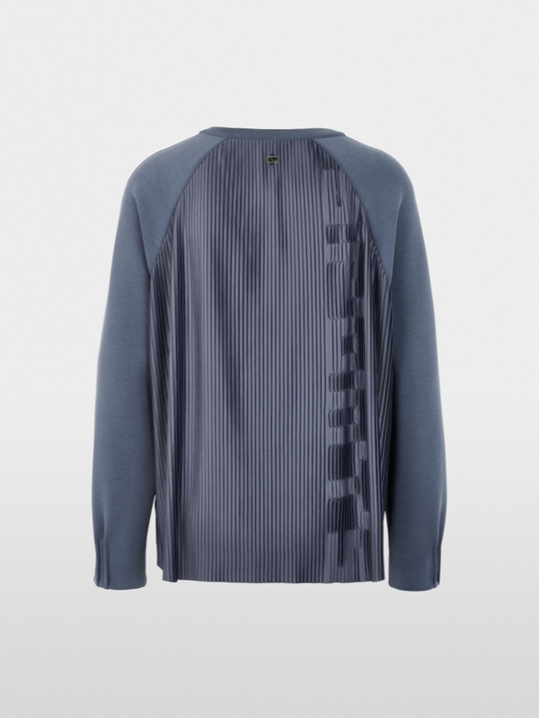 Sweat-shirt avec détails plissés