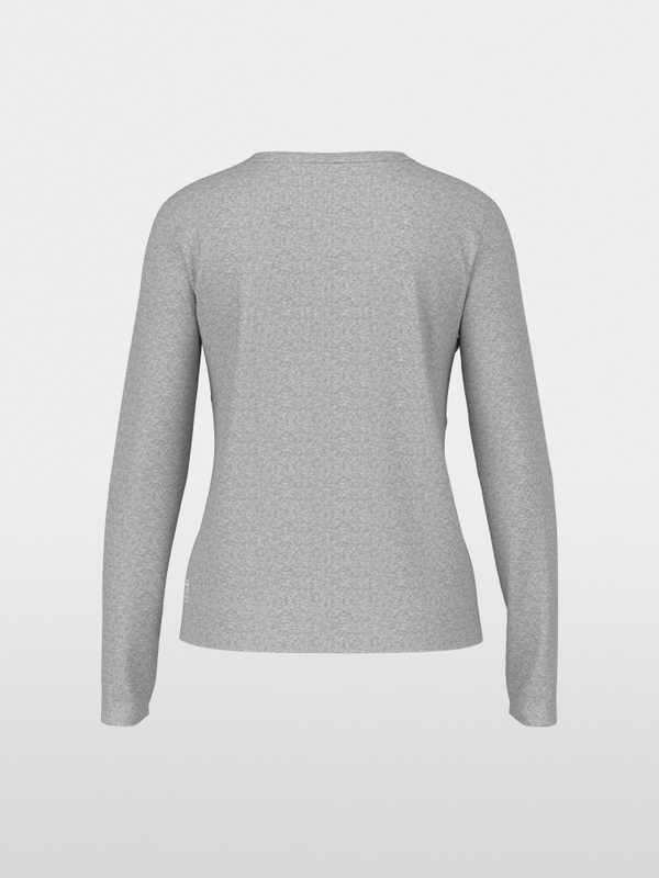 Ribbed knit shirt