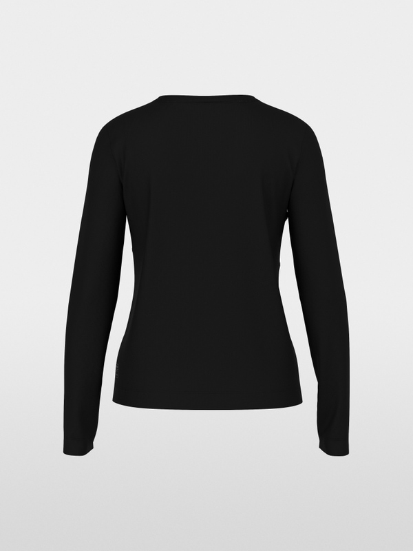 Ribbed knit shirt