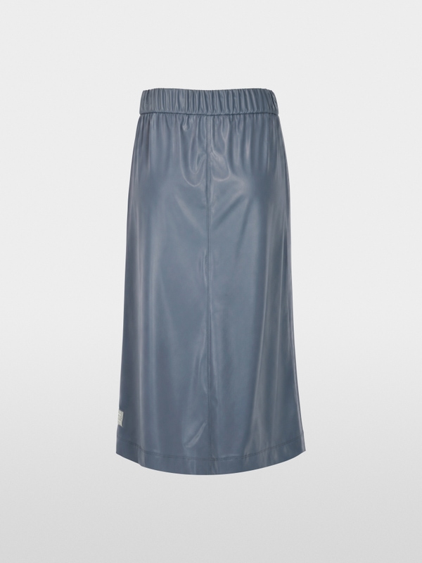 Faux leather skirt