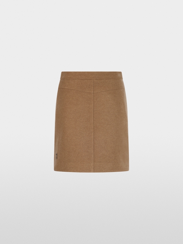 New wool mini skirt