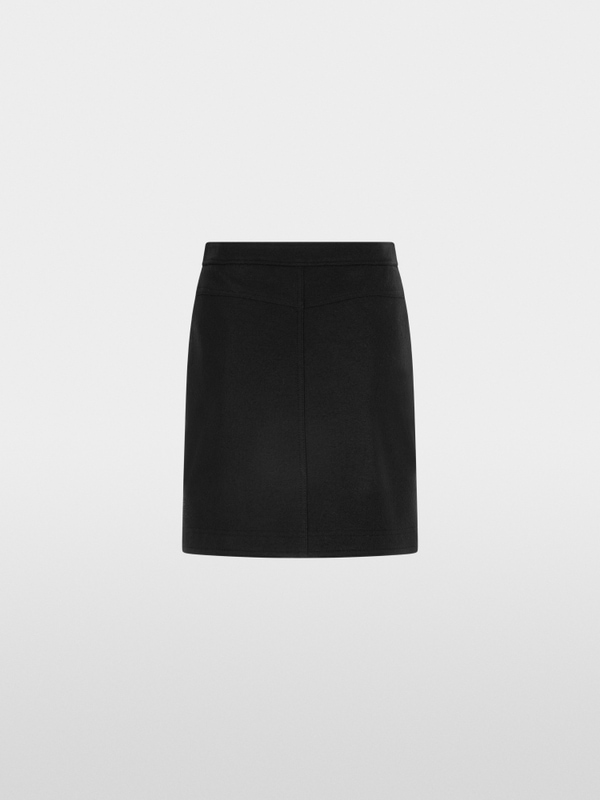 New wool mini skirt