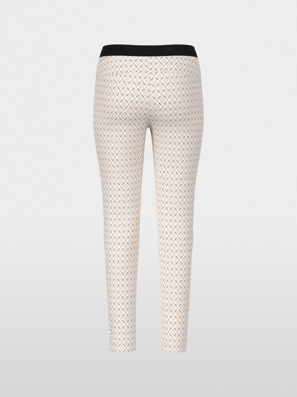 Pantalon imprimé en jersey scuba