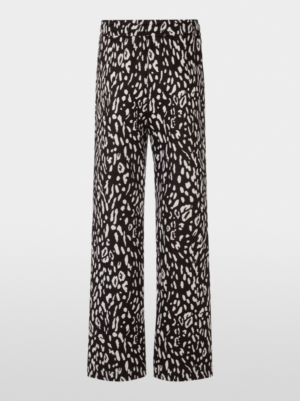 WASHINGTON leo print fabric trousers