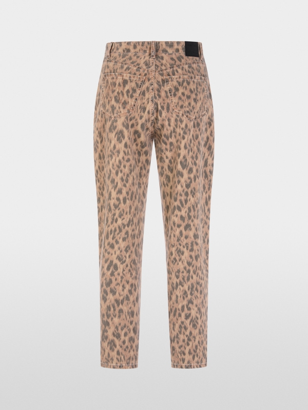 FEURA feminine fit leopard print jeans