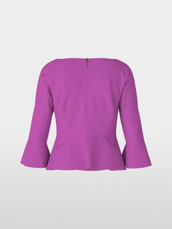 Blouse à basque