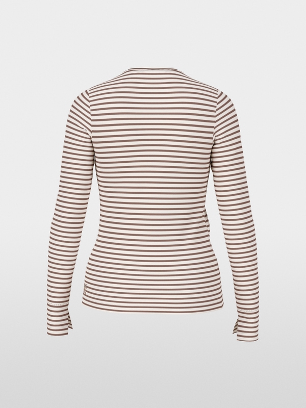 Longsleeve met gestreept patroon