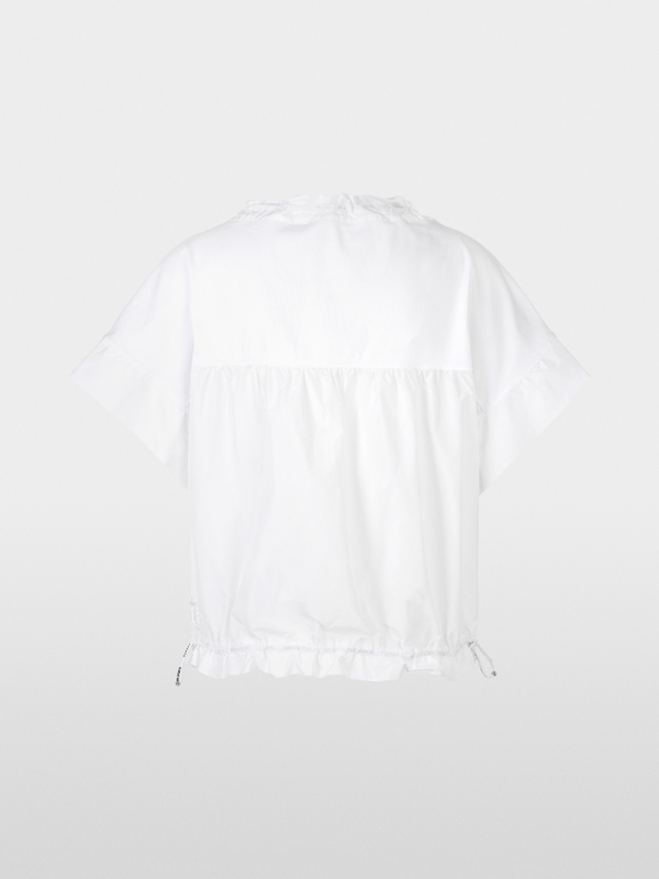 Casual T-shirt with drawstring