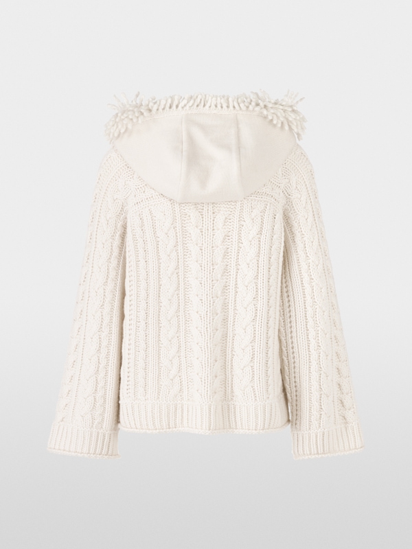 Zopfstrickpullover Knitted in Germany